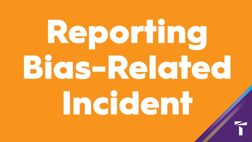 Reporting Bias-Related Indicent